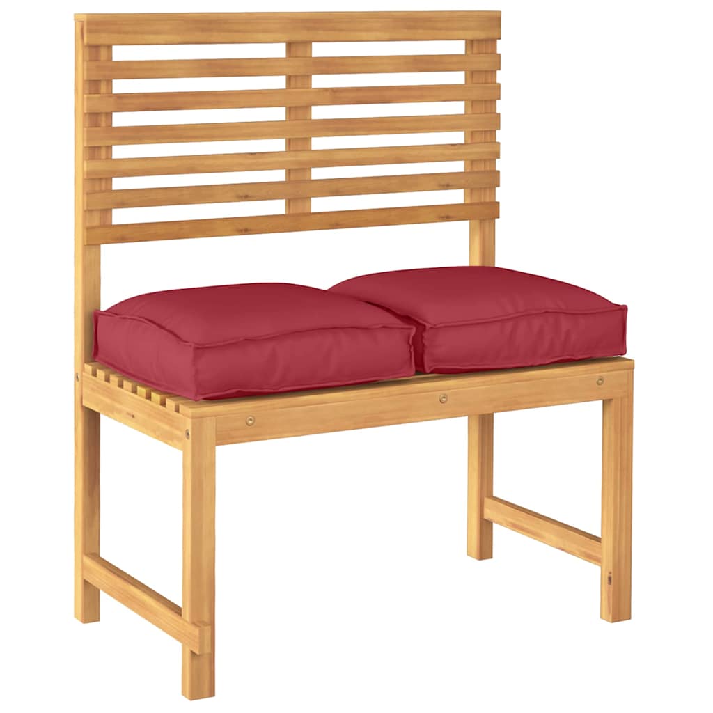 Pallet Cushion for suitable for Seat 2 pcs Wine Red